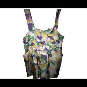 Chloe Retro Tie Tank